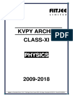1-Kvpy Archive Physics-Xi - 220630 - 145558