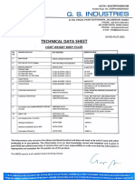 TDS BODY FILLER Data Sheet