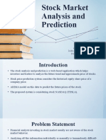 Stock Market Analysis and Prediction