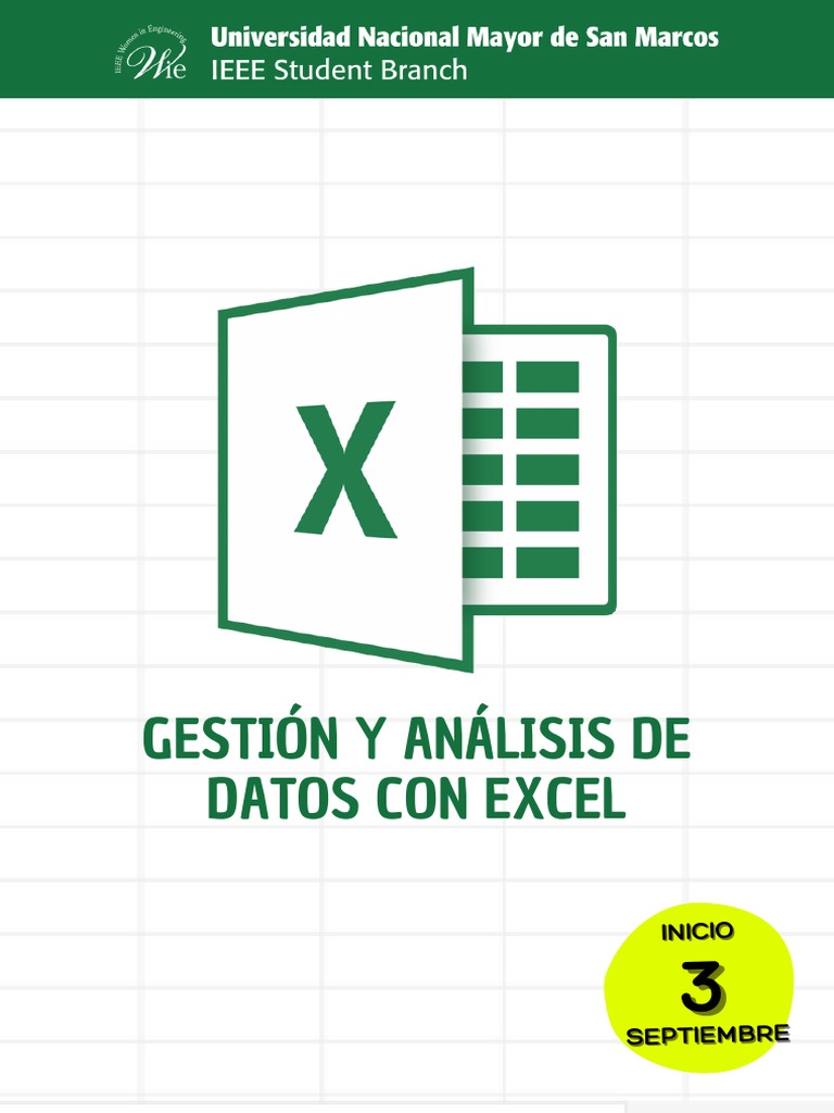 Brochure - Excel | PDF | Microsoft Excel | Bases de datos