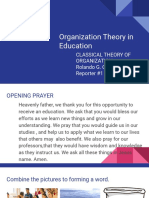 Organization Theory