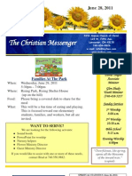 The Christian Messenger: June 28, 2011