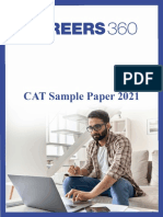CAT-Sample Paper 2021
