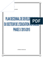 2013 03 Benin Education Sector Plan III