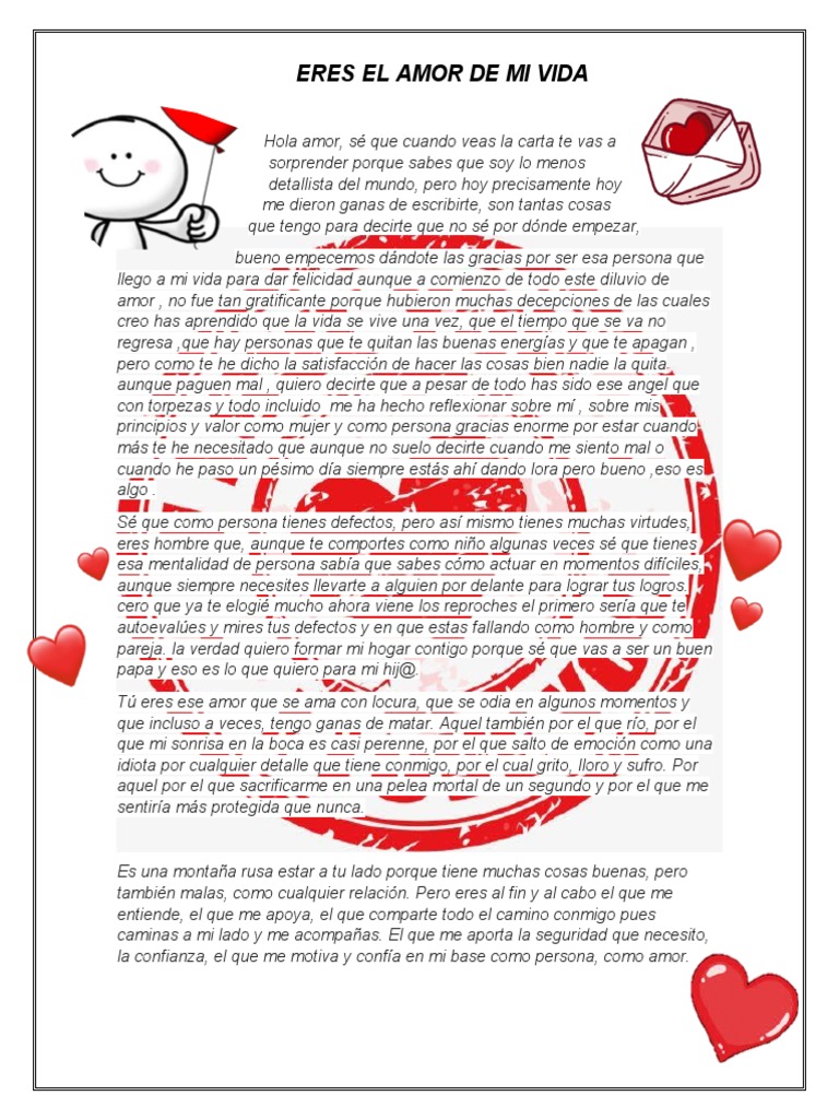 Eres El Amor de Mi Vida 1 | PDF | Amor