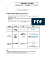 Cronograma Evaluación Psicologica Eap Psicología 2022-I