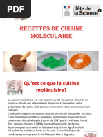 Livret Animateur Cuisine Moleculaire