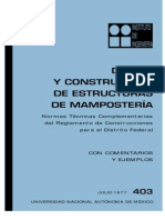 Diseño y Construccion de Estructuras de Mamposteria UNAM