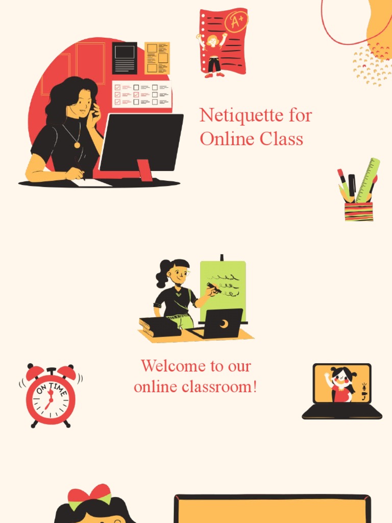 Netiquette For Online Class | PDF | Classroom | Online Chat