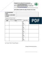 Form Monitoring Pasien Selama Rujukan