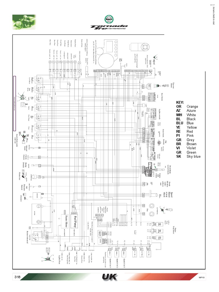Tornado Wiring Diag | PDF | Switch | Relay
