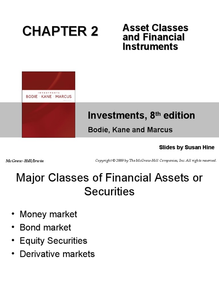 CH - 02 Asset Classes and Fiancial Instruments | PDF | Option (Finance ...