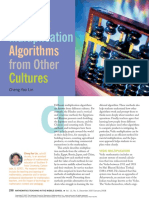 Teaching Culture Algorithm