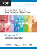 Training Curriculum On Drug Addiction Counseling - Chapter 5