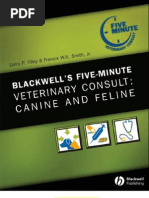 Download 5 Minute Veterinary Consult Canine and Feline by Mallory Bernstein SN59064245 doc pdf