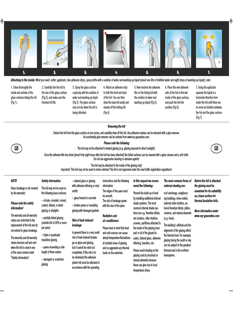WindowFilmInstallation Eng | PDF