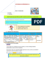 D2 A1 SESION Funciones Que Permiten Percibir Costumbres y Tradiciones