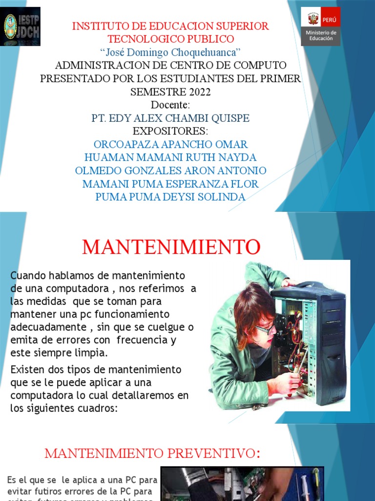 Instituto de Educacion Superior Tecnologico Publico PDF Software