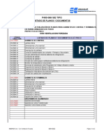 P400-099 Lista Planos y Doc Con Ventilación