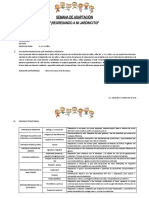 Experiencia de Aprendizaje Semana de Adaptación 2022