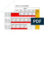 Jadwal Jaga Khusus Kami