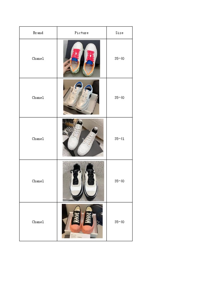 Shoes Catalog PDF
