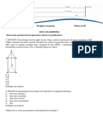 Lista 2 de Geometria 2 Serie EM