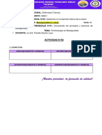 Actividad N°02 Terminología en Bioseguridad en Salud