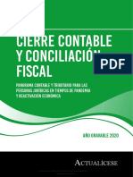 Libro Blanco Cierre Contable y Conciliacion Fiscal Ano Gravable 2020