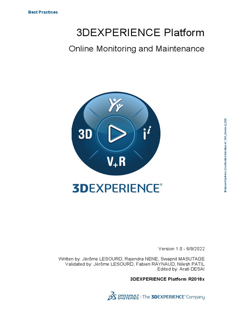 DS WhitePapers 3DEXPERIENCE Platform Online Monitoring and Maintenance ...