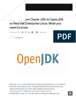 Migrating From Oracle JDK To OpenJDK On Red Hat Enterprise Linux - What You Need To Know - Red Hat Developer