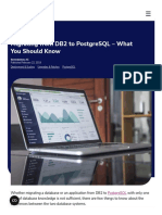 Migrating From DB2 To PostgreSQL - What You Should Know - Severalnines
