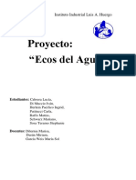 Instituto Luis Huergo Ecos Del Agua