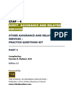 Cfap - 6: Audit, Assurance and Related Services