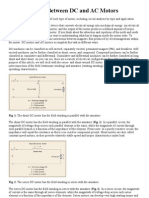 Differentiating DC N AC Mtrs