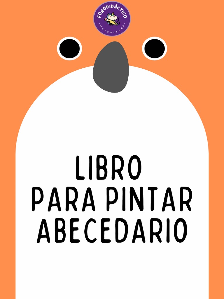 Libro para Pintar Abecedario | PDF