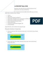 Demarkasi Menurut SNI 6350 Tahun 2016