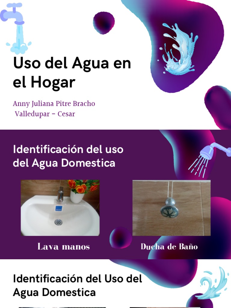 Uso Adecuado del Agua en el Hogar | PDF