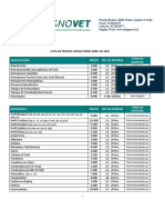 Precios laboratorio veterinario