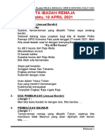 2022 IBADAH RERMAJA - 27 Agustus