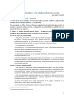 Transparencia en El Quehacer Judicial y La Rendicion de Cuentas