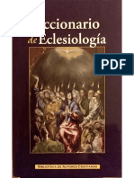 Diccionario Eclesiología