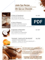 Spa Chocolat Promotion Veranda Paul Et Virginie