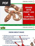 IAP Guidelines for Snake Bite Management | PDF