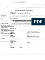NREL RSF Measured Data 2011 - Datasets - OpenEI Datasets