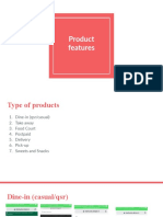 Customer Product Features