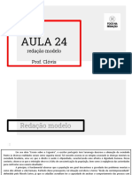 AULA 24 Redação Modelo e Paralelismo