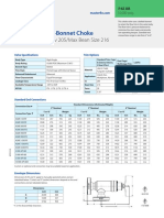 P4E 10K Choke Provides Balanced Flow up to 10,000 psig