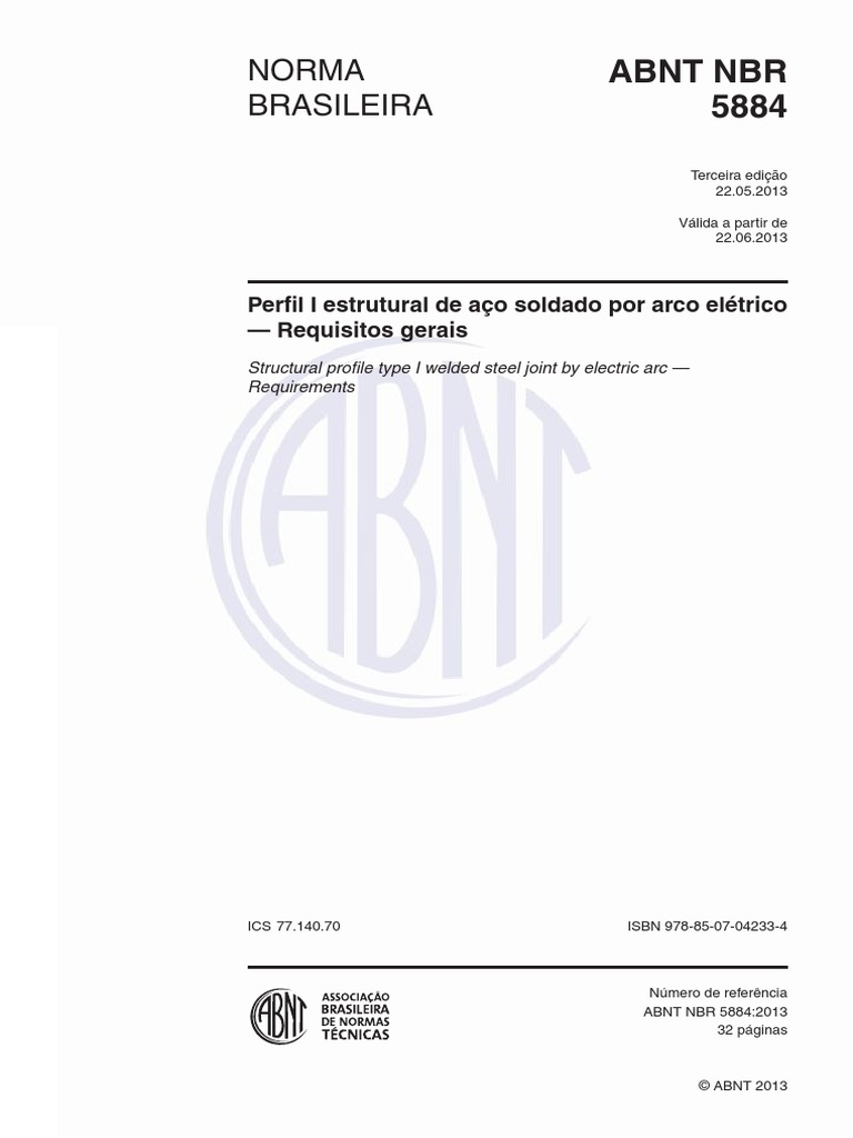 NBR 5884 | PDF