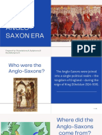 The Anglo-Saxon Era
